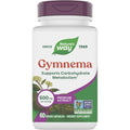 Nature's Way Gymnema Premium Extract 60 vegan capsules front bottle view for blood sugar support.