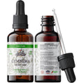 Florida Herbs Organic Gymnema Sylvestre liquid extract tincture front bottle view for sugar control supplement