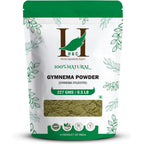 H&C Gymnema Gurmar Leaves Powder 227 grams front view of packaging for blood sugar support