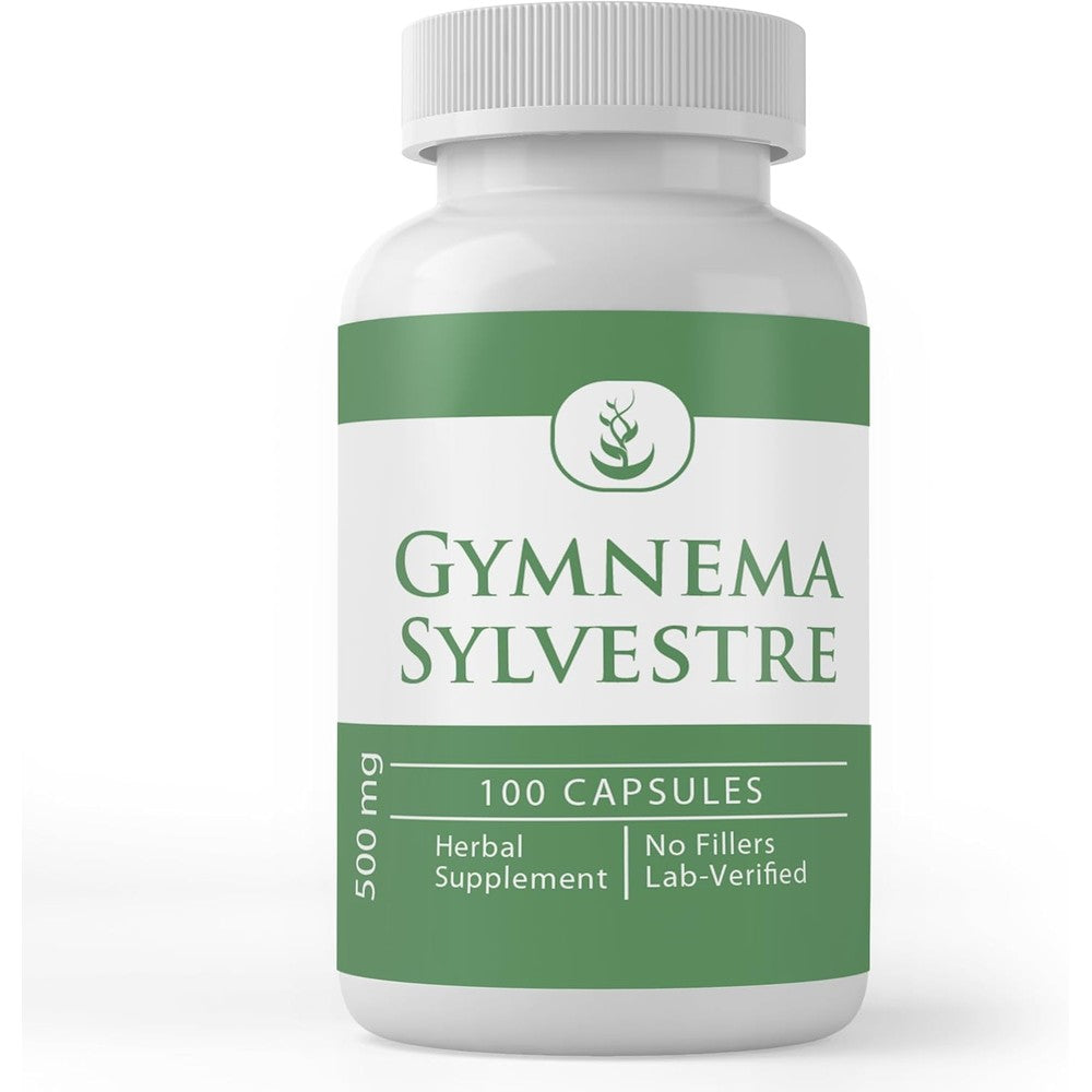 Pure Original Ingredients Gymnema Sylvestre 100 Capsules front bottle view showing supplement label