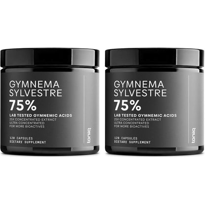 Toniiq Gymnema Sylvestre ultra high potency supplement front bottle view