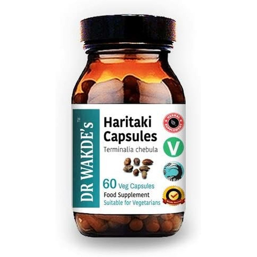 DR WAKDE’S Haritaki nutritional supplements with 60 veggie capsules