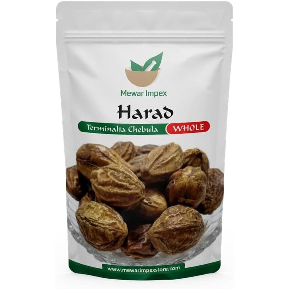 Mewar Impex Harad Dried Haritaki 250g front view for digestive health