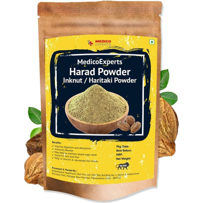Senta Metrol Organic Haritaki Powder front packaging