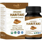 Organic Spree Haritaki 120 Tablets front view