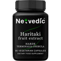 Netvedic Haritaki Fruit Extract 400mg capsules bottle front view