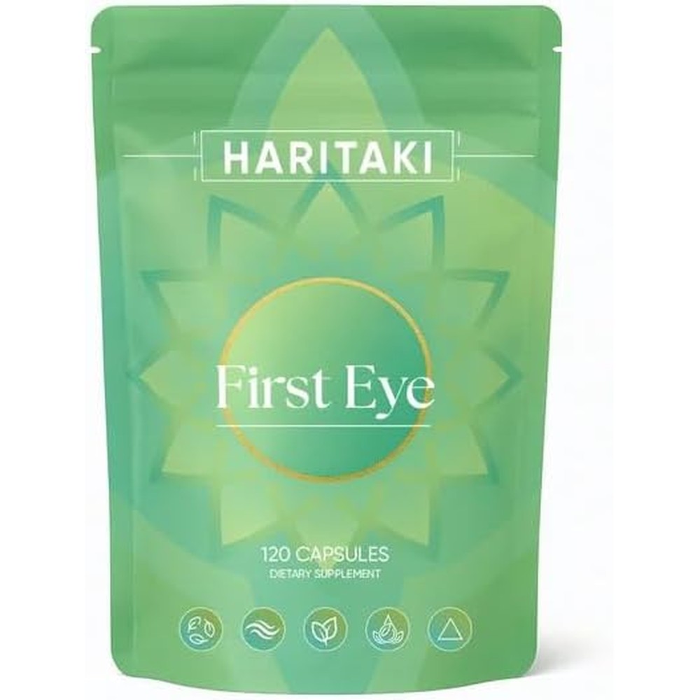 Holyco Health Haritaki 120 Capsules front view package