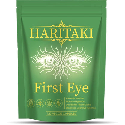 Nutse Haritaki First Eye 120 Capsules bottle front view