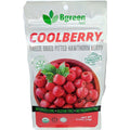 Coolberry Organic Freeze Dried Hawthorn Berry Superfood Tea front packaging view for heart support infusion.