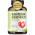 NutraPro Blood Pressure Support 90 Capsules front view bottle showing premium heart health packaging