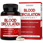 Dorado Nutrition Blood Circulation and Leg Vein Support 150 capsules front bottle view