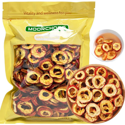 Dian Mai Hao Premium Seedless Sun Dried Hawthorn Fruit Herbal Tea front packaging view