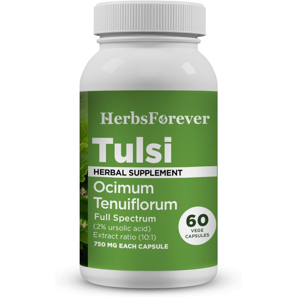 HerbsForever Tulsi Extra Strength 10:1 Extract bottle front view