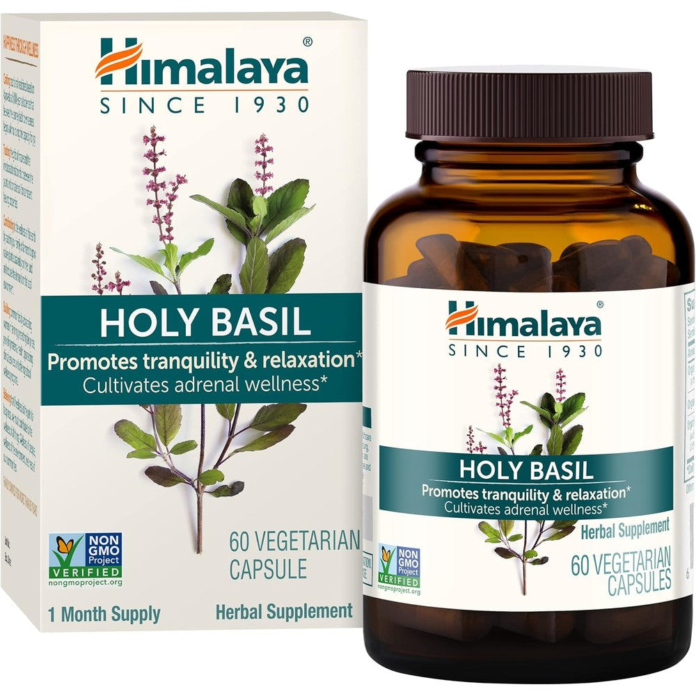 Himalaya Holy Basil Tulsi 720mg bottle front view