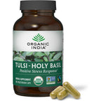 Organic India Tulsi Holy Basil 180 capsules front view