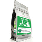 Spice Profile Organic Holy Basil Powder front view of 4 ounce pouch