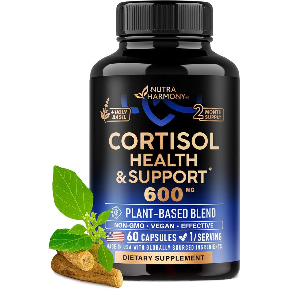 Nutraharmony Cortisol Supplement For Women front view packaging