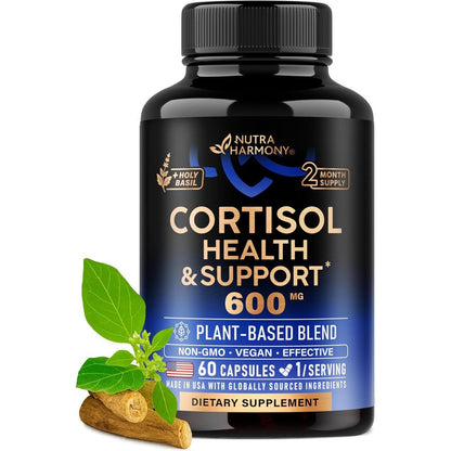 Nutraharmony Cortisol Supplement For Women front view packaging