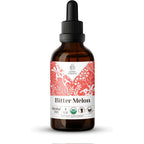 Secrets of the Tribe Momordica Charantia liquid extract front view of four fluid ounce dropper bottle