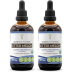 Secrets of the Tribe Bitter Melon Organic Alcohol-Free Extract two pack front view authentic metabolic supplement