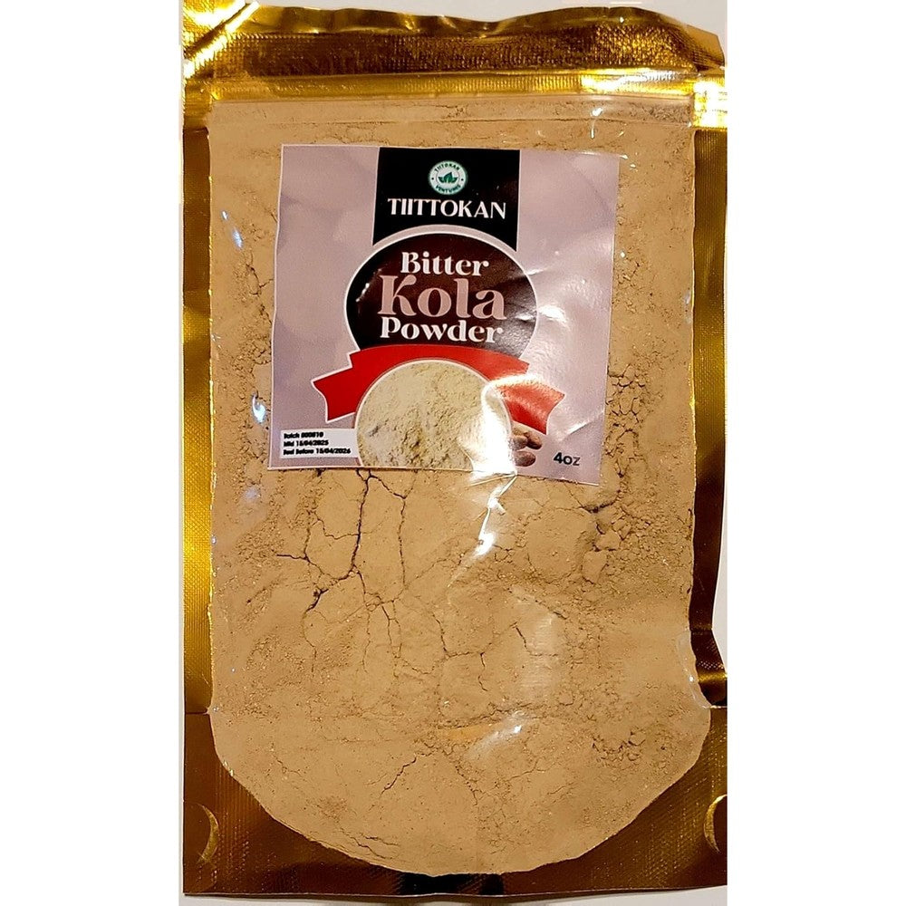 Generic Organic Bitter Kolanut Powder front view packaging