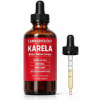 Cannabiology Karela Bitter Melon Liquid Extract Drops four ounce front view bottle premium herbal supplement