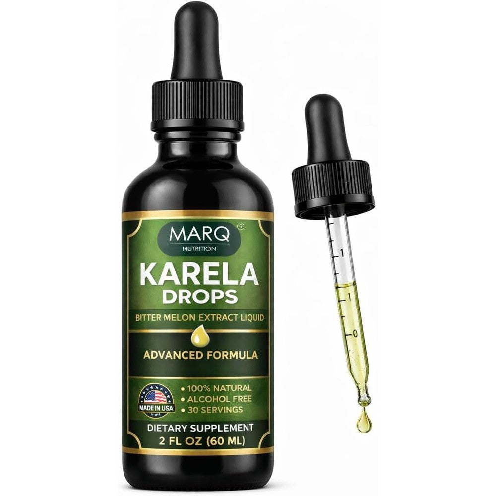 Marq Nutrition Karela Bitter Melon Extract front view bottle for healthy digestion