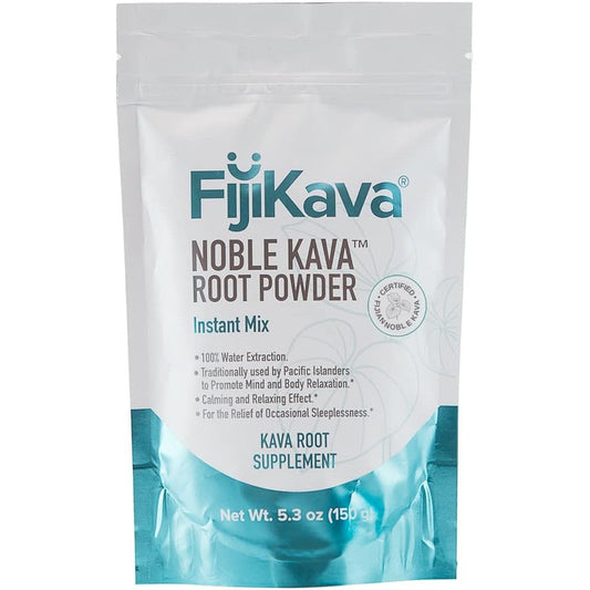 FijiKava Instant Kava Kava Powder 150 grams front view pouch packaging