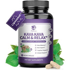 Lukaree Liposomal Kava Root Extract supplement front view bottle for natural relaxation