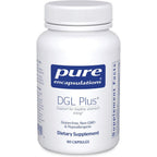 Pure Encapsulations DGL Plus 60 capsules bottle front view