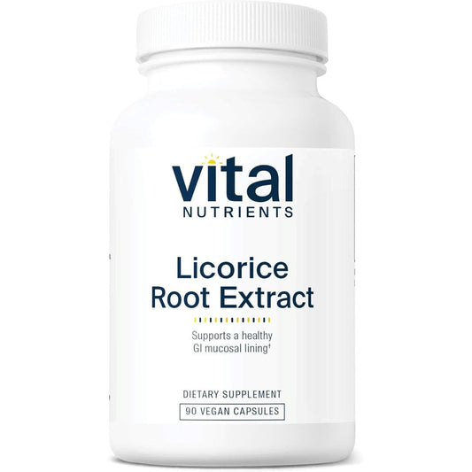 Vital Nutrients Licorice Root Extract 400mg front bottle view