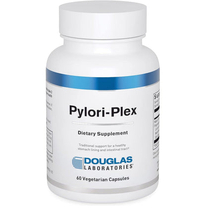 Douglas Laboratories Pylori-Plex front view of supplement bottle