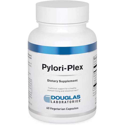 Douglas Laboratories Pylori-Plex front view of supplement bottle