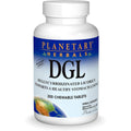 Planetary Herbals DGL Licorice 200 Chewable Tablets front view