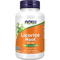 Now Foods Licorice Root 450mg 100 Vegan Capsules front packaging view