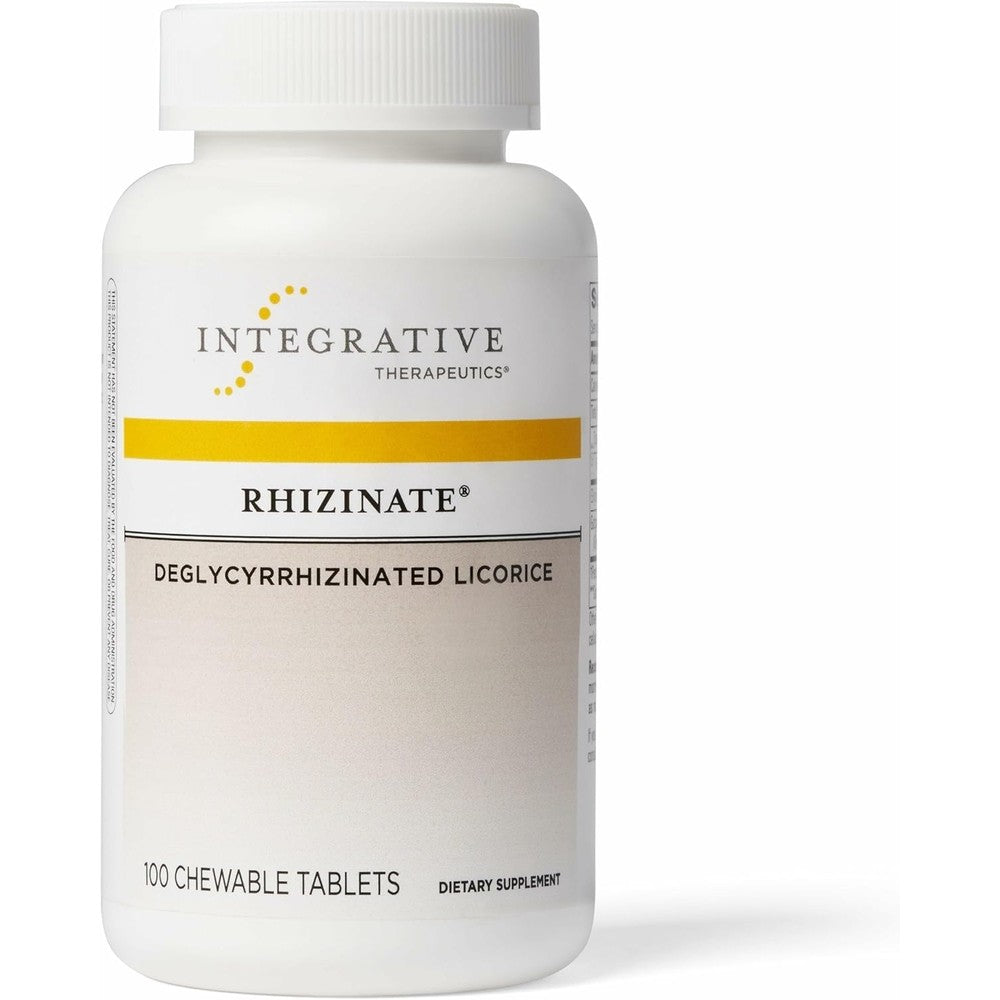 Integrative Therapeutics Rhizinate DGL front bottle view