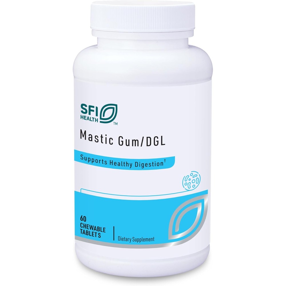 SFI Health Klaire Labs Mastic Gum DGL front view