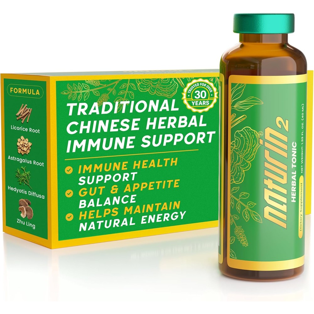Naturin2 Chinese herbal immune support tonic 30 pack front view