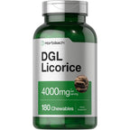 Horbäach DGL Licorice Root Extract 180 Chewable Tablets front view