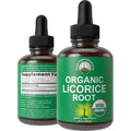 Peak Performance Organic Licorice Root liquid drops bottle front view