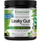 Emerald Laboratories Leaky Gut Health digestive support powder bottle front view