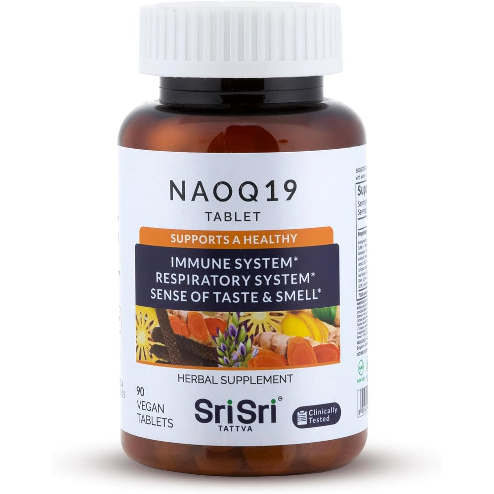 Sri Sri Tattva Naoq19 Immunity Support bottle front view
