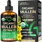 Nutraharmony Mullein Leaf Extract liquid bottle front view