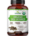 Zazzee Organic DGL Licorice 7000mg front bottle view