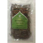 Vedic Secrets Manjistha Root Sticks front packaging view