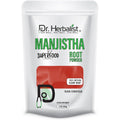 Dr. Herbalist Manjistha Root Powder front view 200g pouch