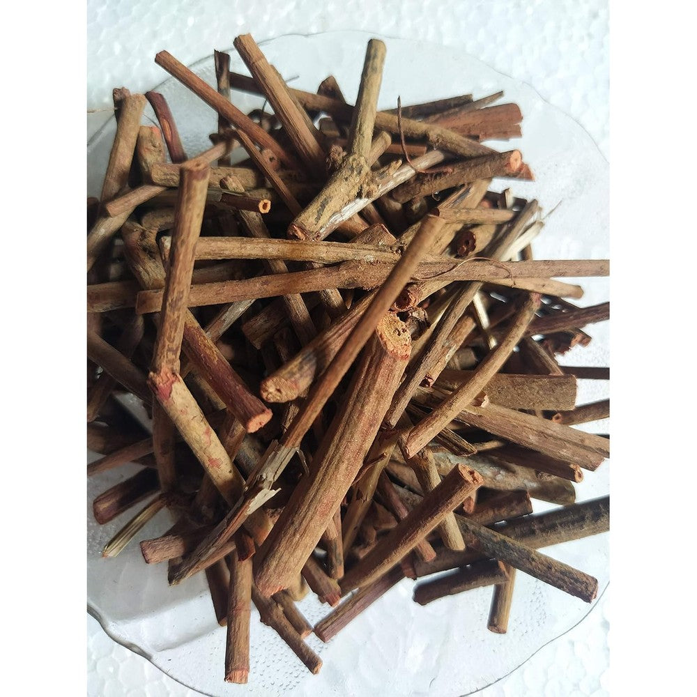Ambe Ayurveda Raw Manjistha Root 50g front view for natural skincare