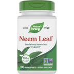 Nature's Way Neem Leaf 950mg 100 Capsules front view