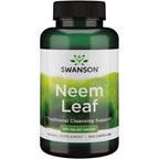 Swanson Premium Neem Leaf 500 mg 100 Capsules Front View Immune Support Supplement