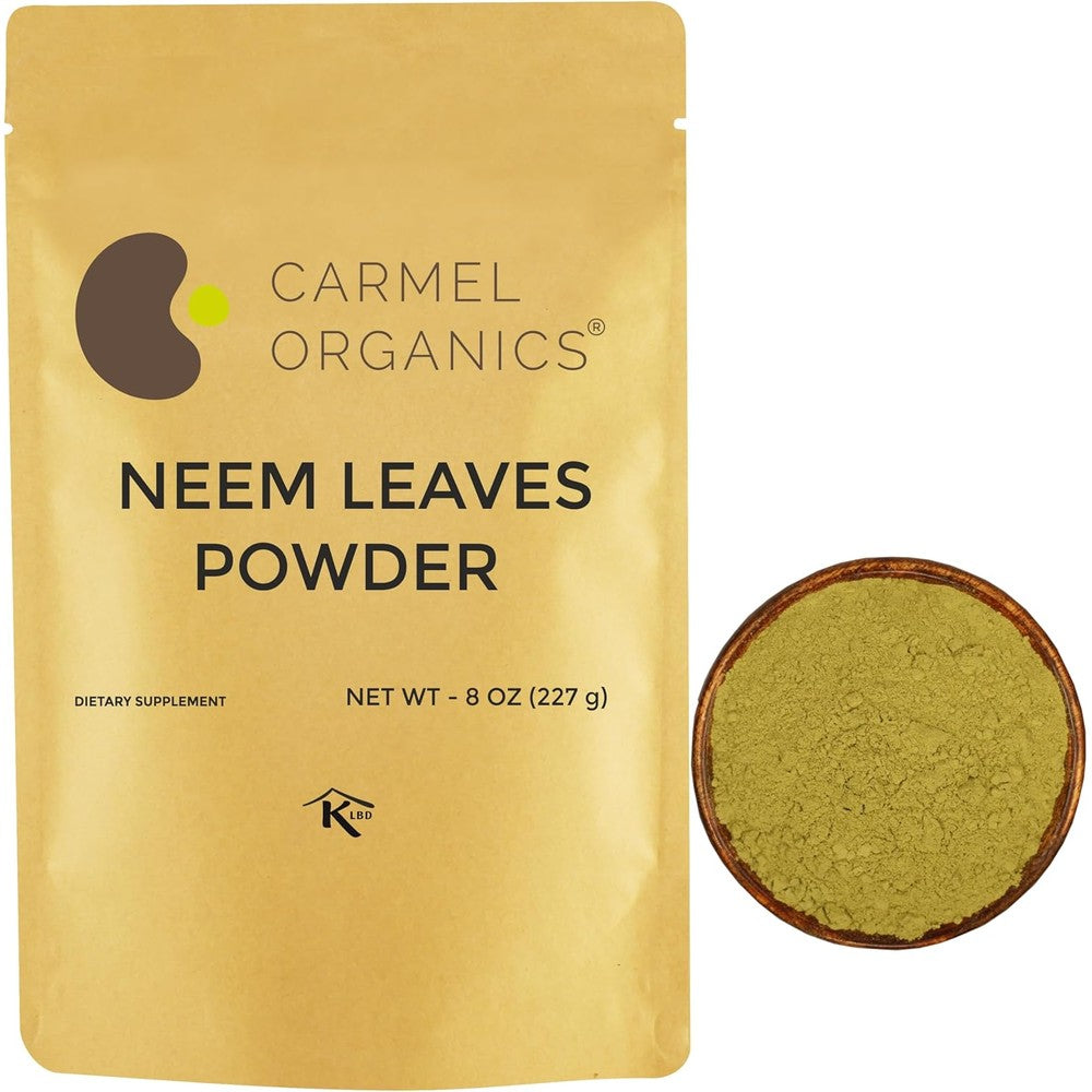 Carmel Organics Neem Leaf Powder front view